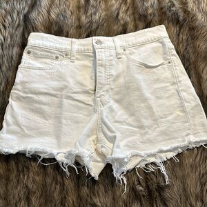 Madewell High-Rise Denim Shorts